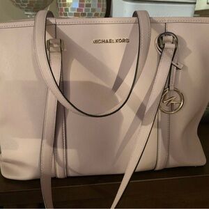 Michael Kors light pink purse